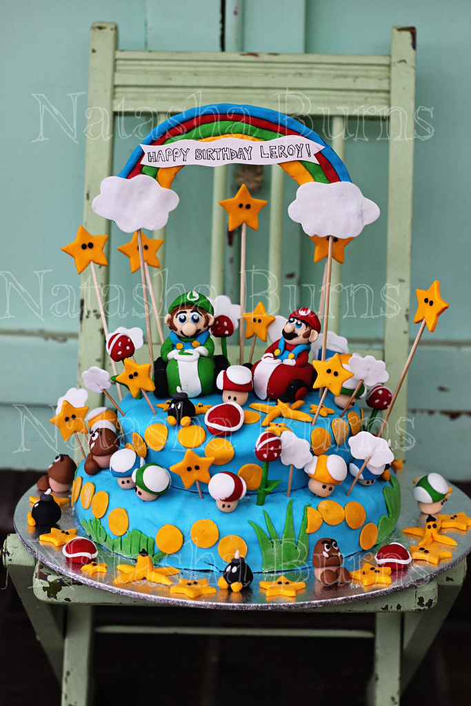 Mario Kart Cake