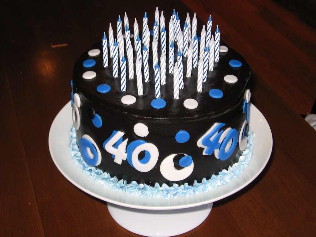 Men 40th Birthday Cake Ideas