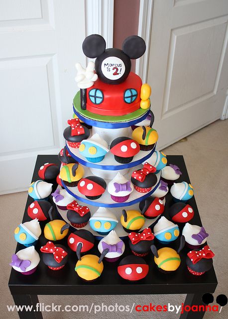 Mickey Mouse Clubhouse Cupcakes