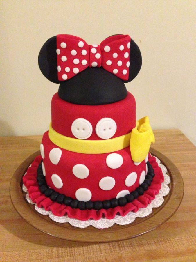 Minnie Mouse Birthday Cake Ideas