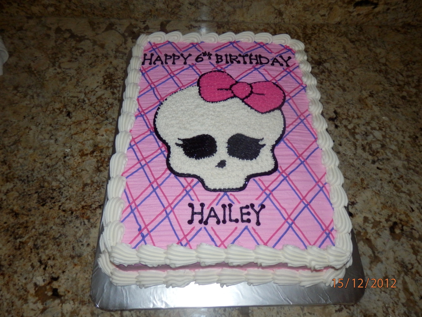 Monster High Birthday Sheet Cakes