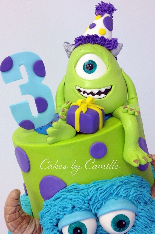 Monsters Inc. University Cake