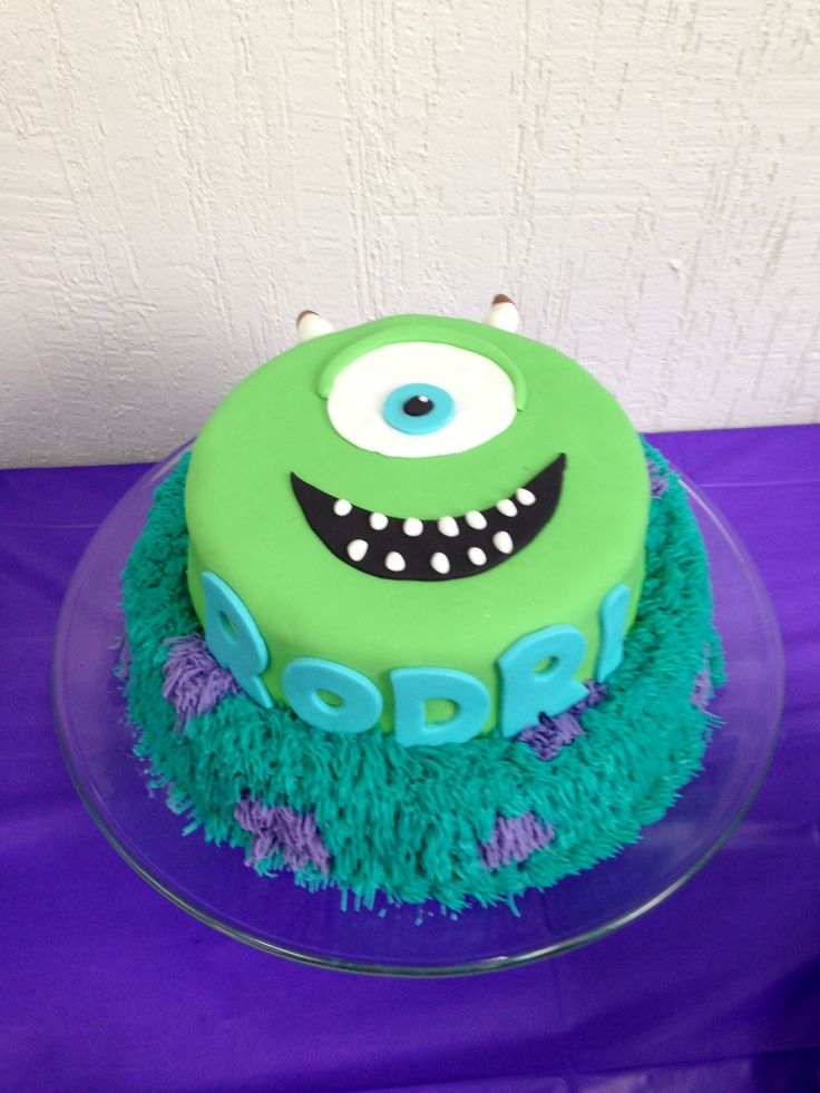 Monsters University Cake