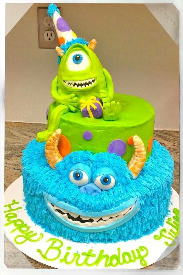 Monsters University Cake