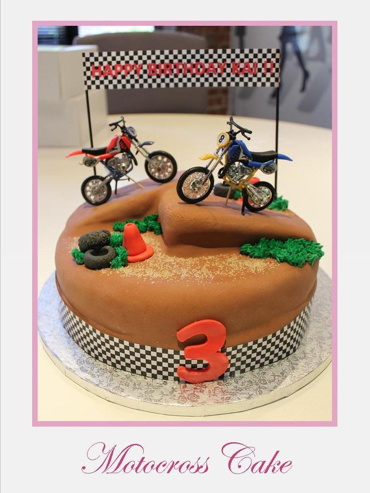 Motocross Birthday Cake Ideas