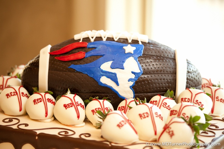 New England Patriots Grooms Cake