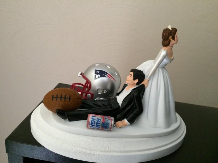 New England Patriots Wedding Cake