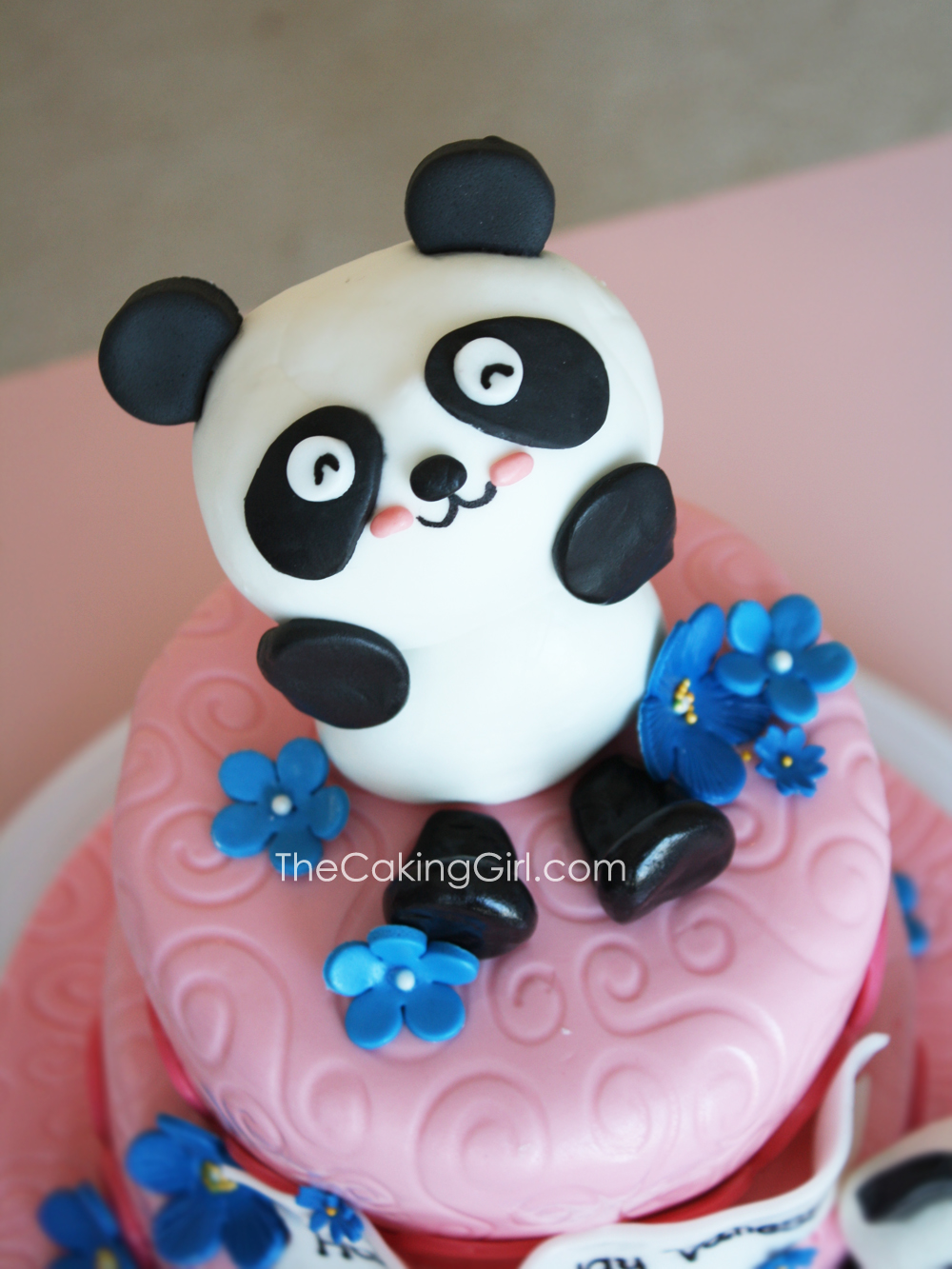 Panda Birthday Cake