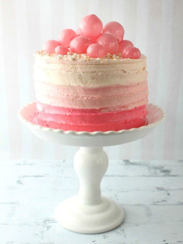 Pink Champagne Cake