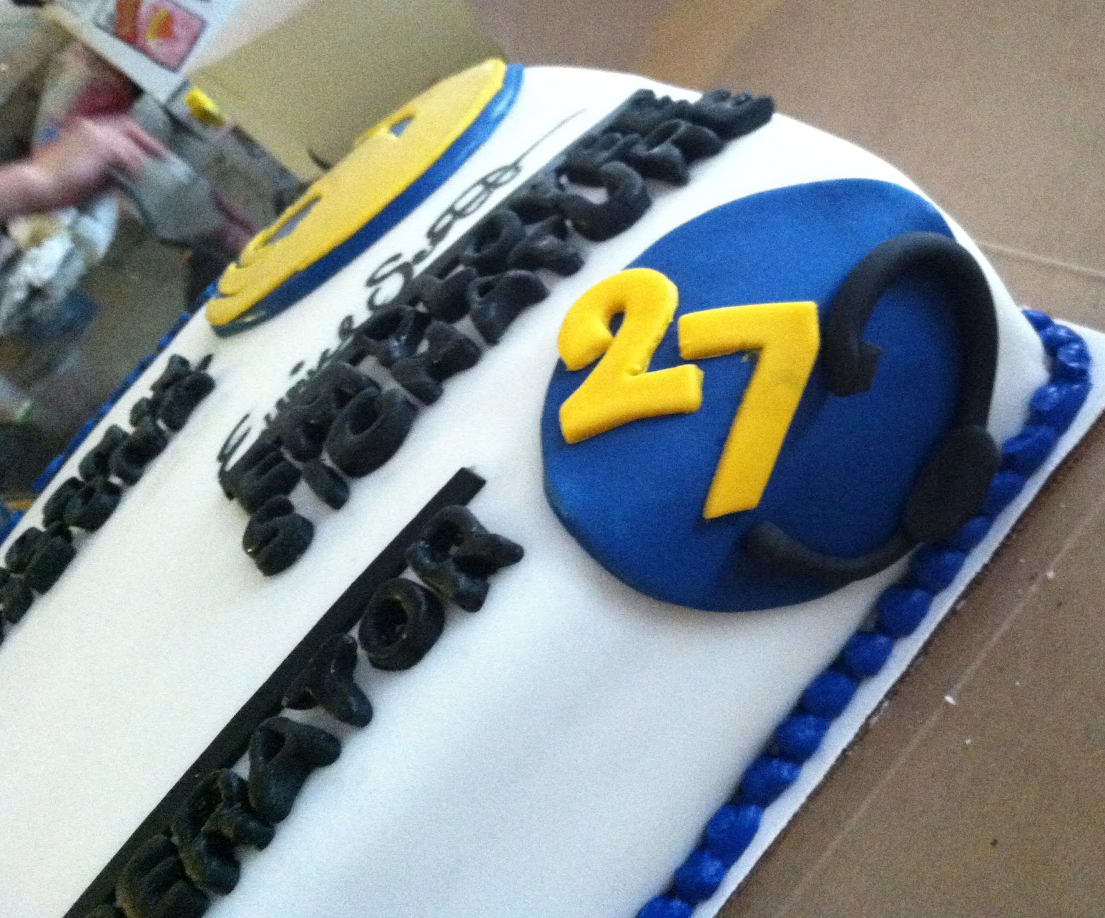 Police Dispatcher Retirement Cake