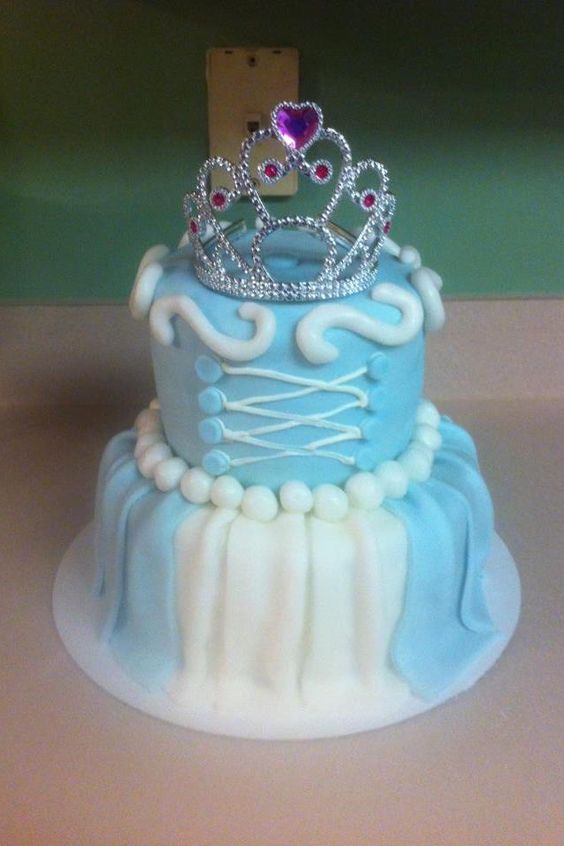 Princess Cinderella Birthday Cake