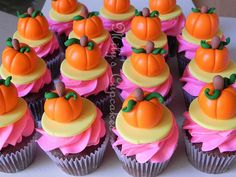 Pumpkin Cinderella Cupcake Cake