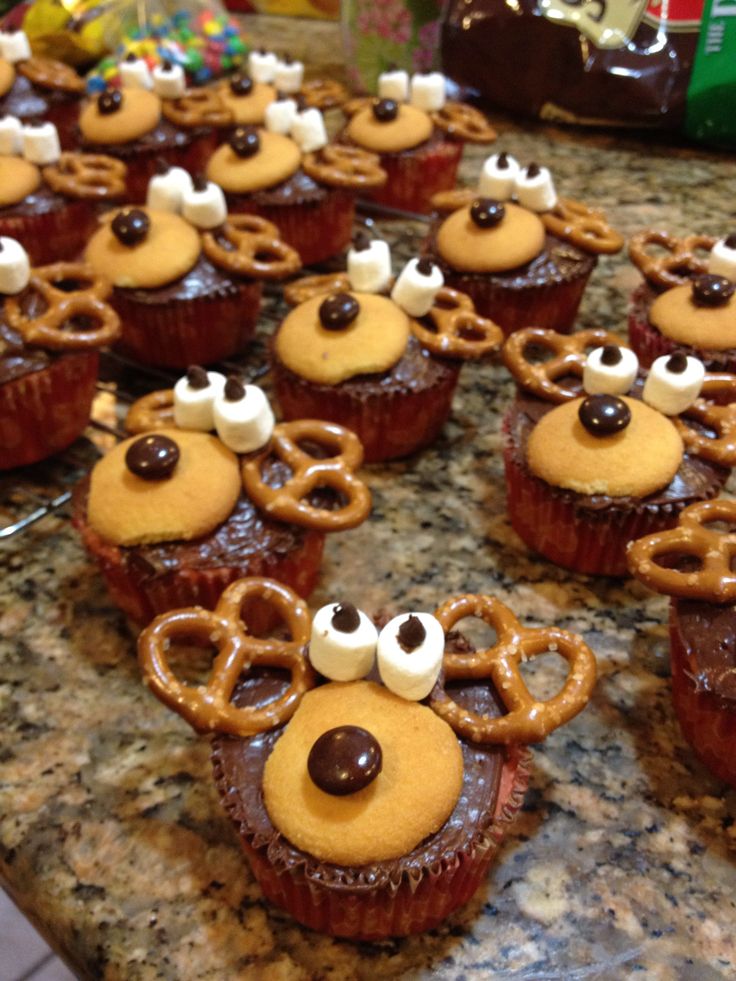 Reindeer Cupcakes