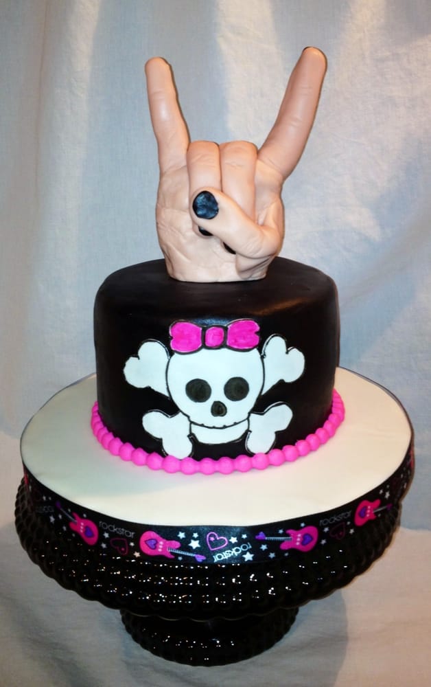 8 Photos of Girls Birthday Cakes Rock Roll