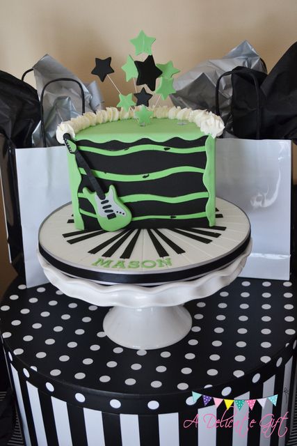 Rock Star Birthday Cake Ideas