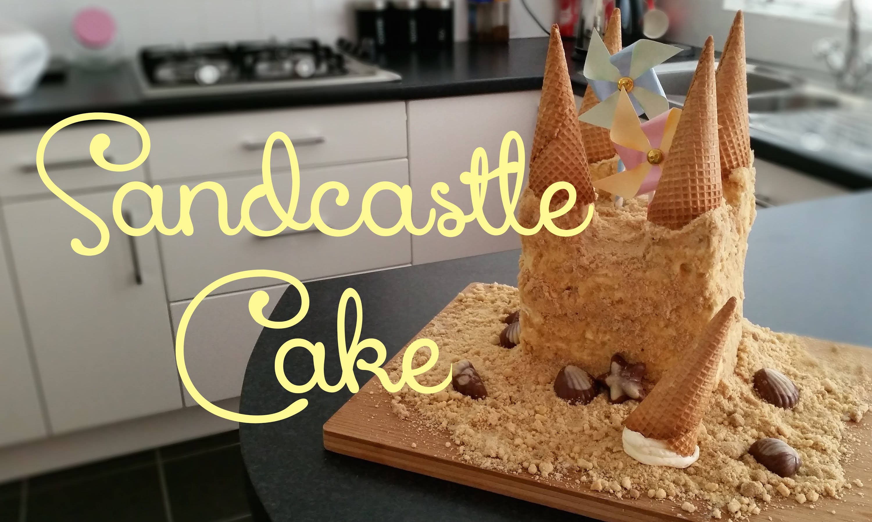 Sandcastle Cake