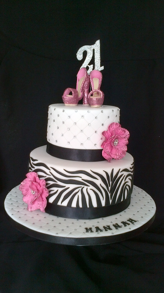 Shoe Cake with Bling