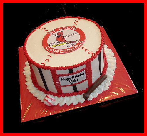 St. Louis Cardinals Cake