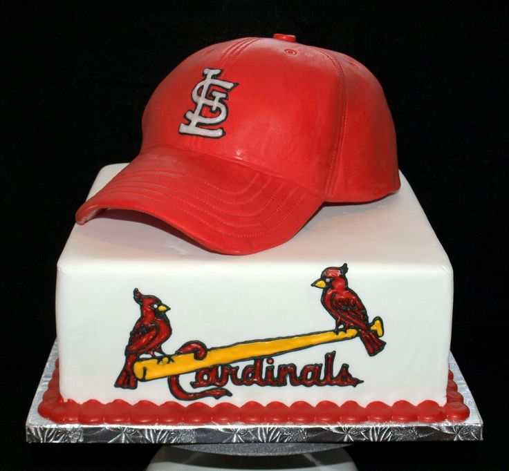 St. Louis Cardinals Happy Birthday Cake