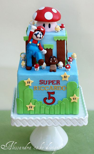 Super Mario Bros Cake