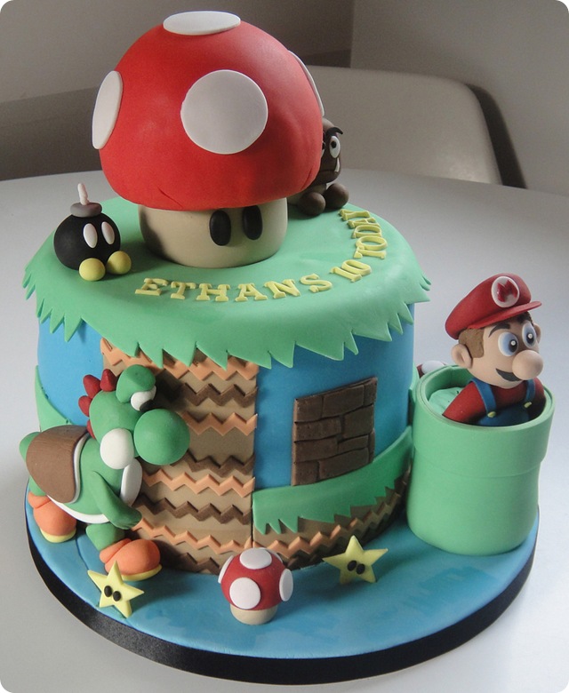 Super Mario World Cake