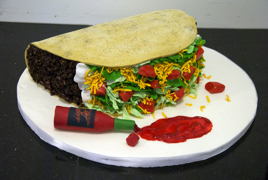 Taco Birthday Cake