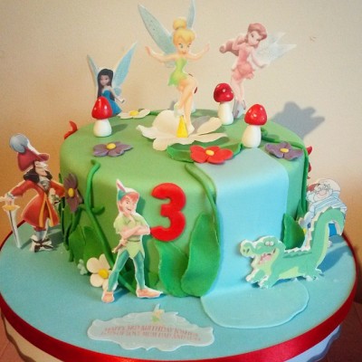 Tinkerbell Birthday Cake