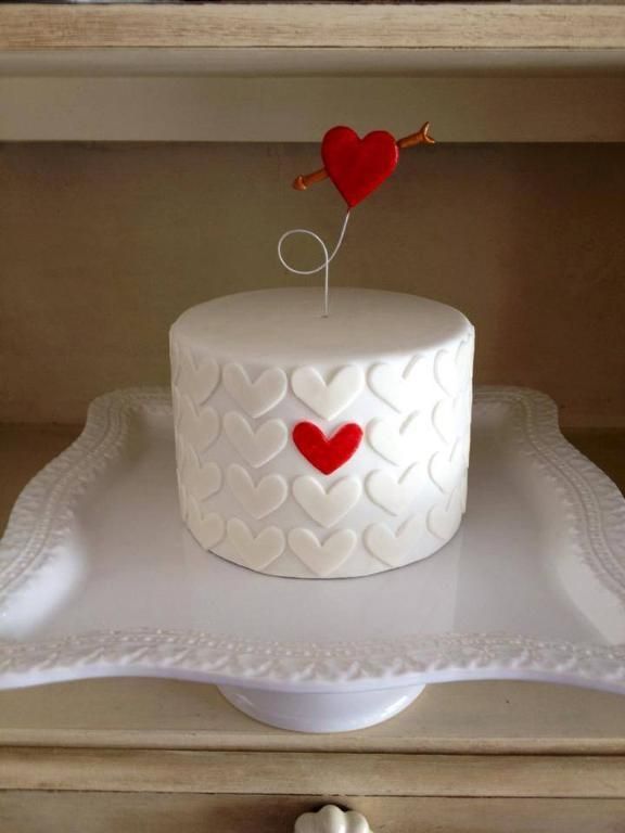 Valentine Heart Cake