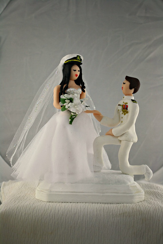 Wedding Cake Toppers Bride and Groom