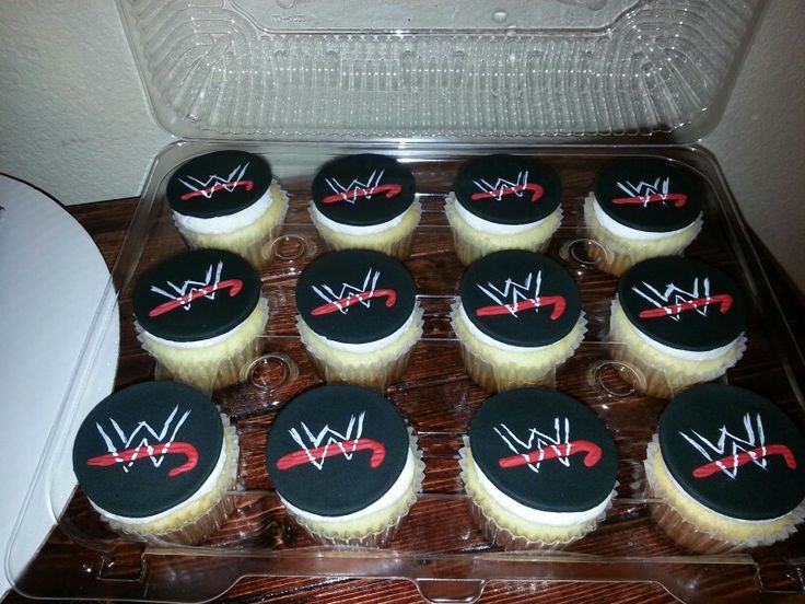 11 Photos of WWE Birthday Cakes And Cupcakes