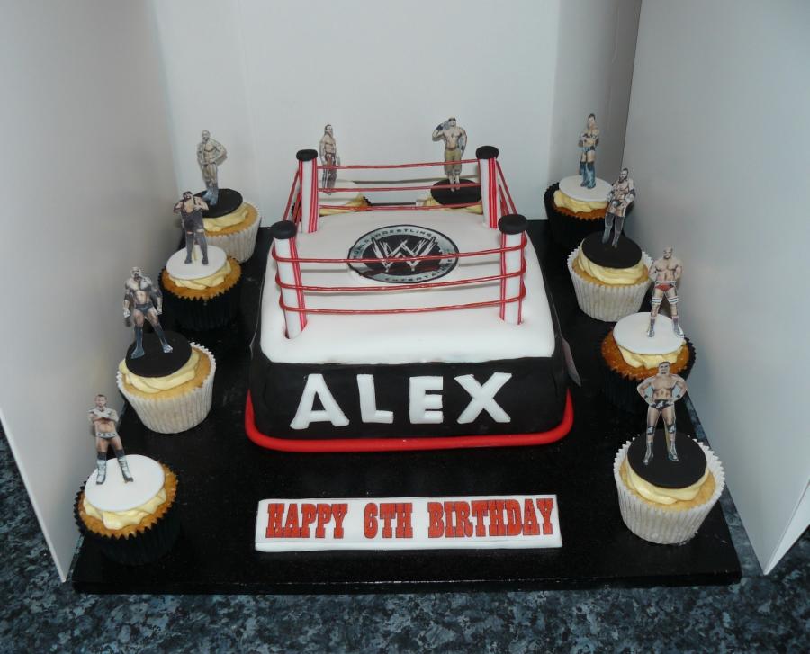 WWE Wrestling Ring Cake