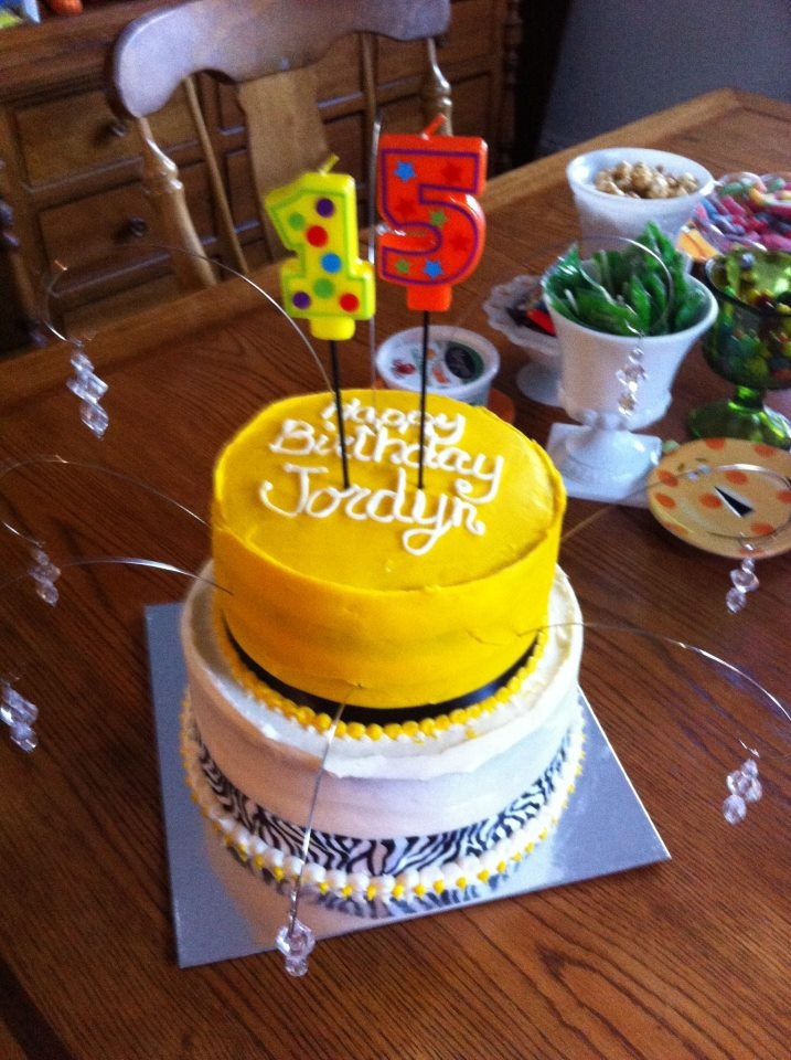 15th Birthday Cake