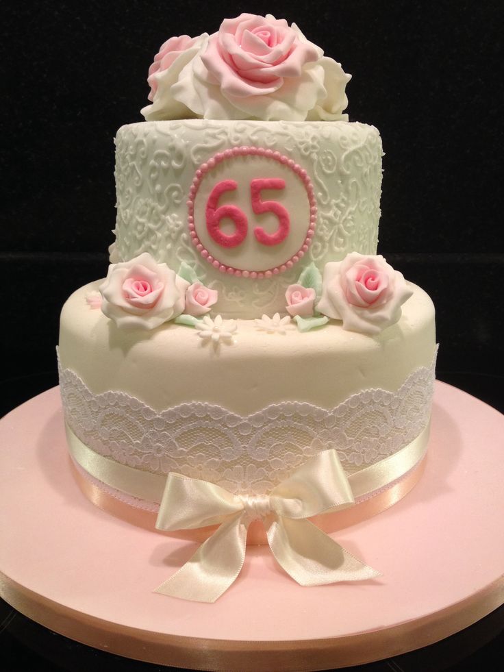 65th Birthday Cake Ideas