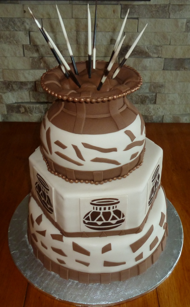 African Traditional Wedding Cakes