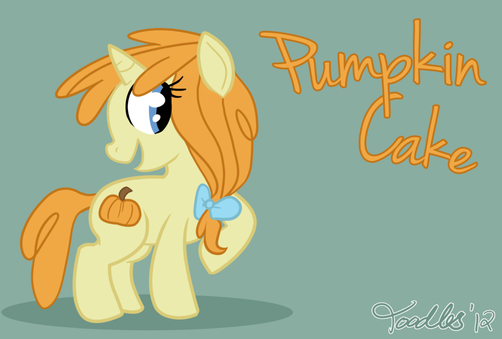 Baby My Little Pony Pumpkin Cake