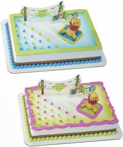 Baby Winnie the Pooh Cake Topper