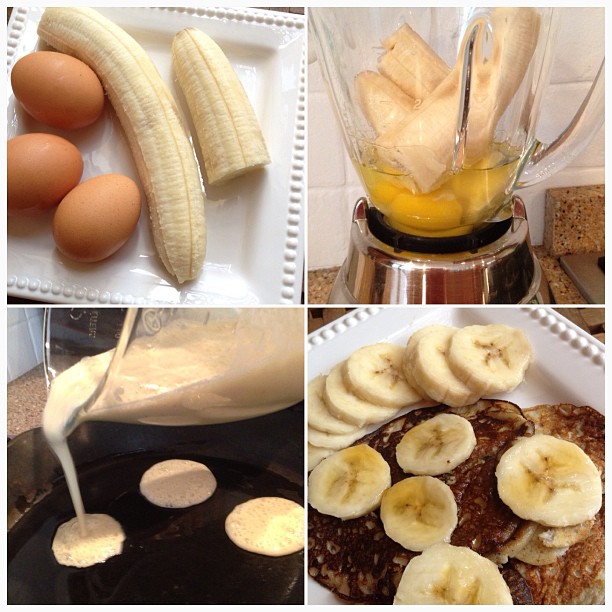 Banana Egg Pancakes