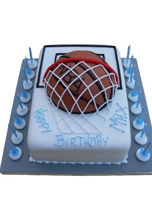 Basketball Birthday Cake