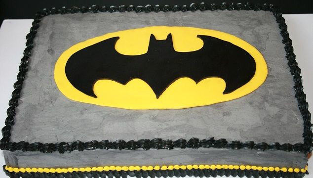 Batman Sheet Cake Ideas