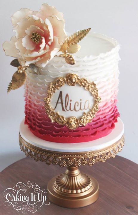 13 Photos of Most Beautiful Birthday Ruffle Cakes