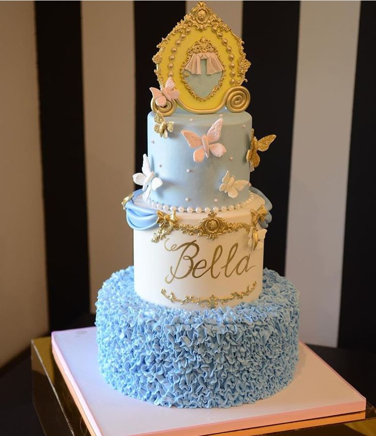 Cake Cinderella Birthday Party