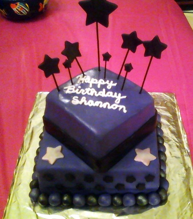 Cakes with Happy Birthday Shannon