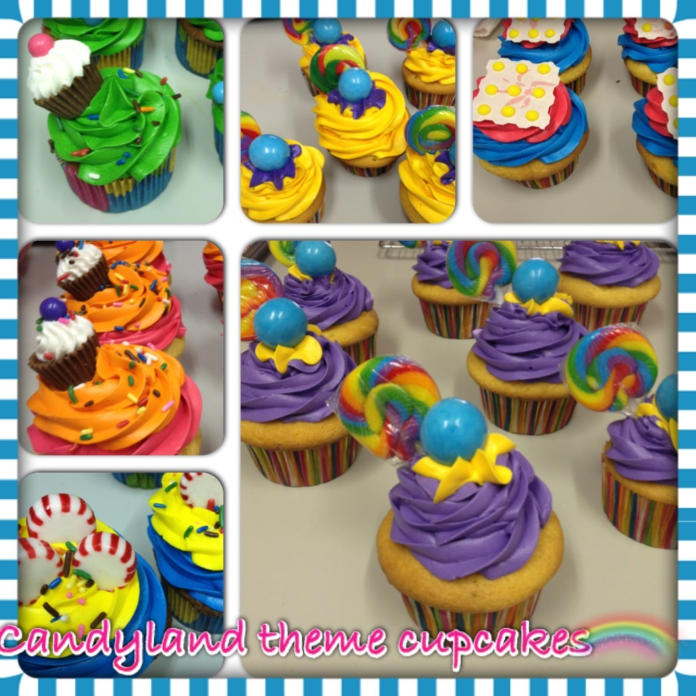 Candyland Cupcake Ideas