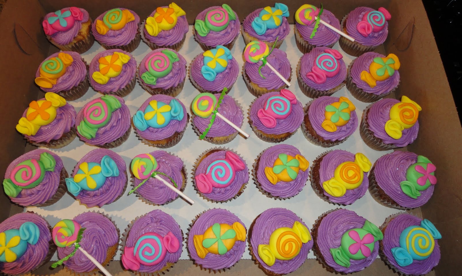 Candyland Cupcakes