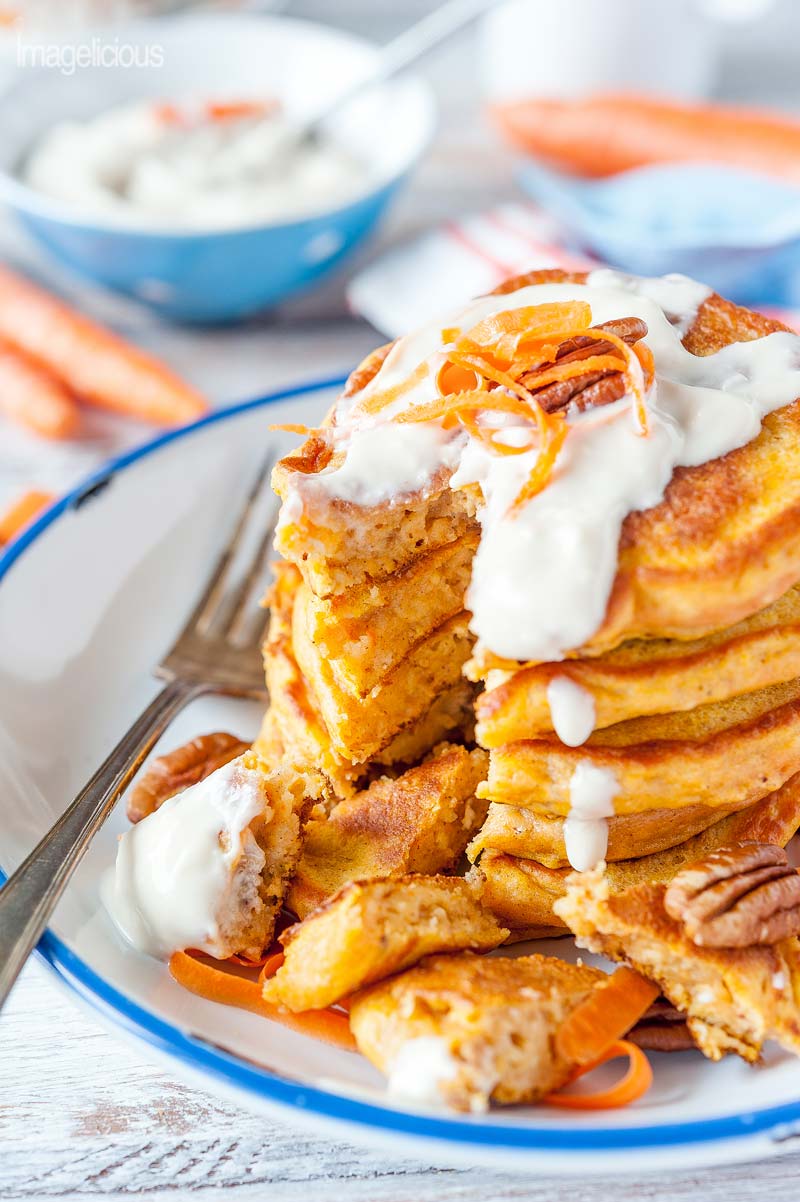 Carrot Cake Pancakes