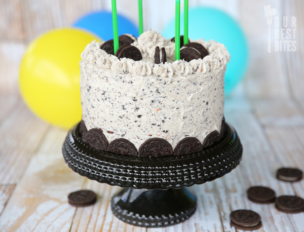 Cookies and Cream Birthday Cake