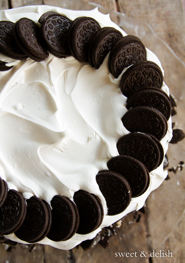 Cookies'n Cream Ice Cream Cake