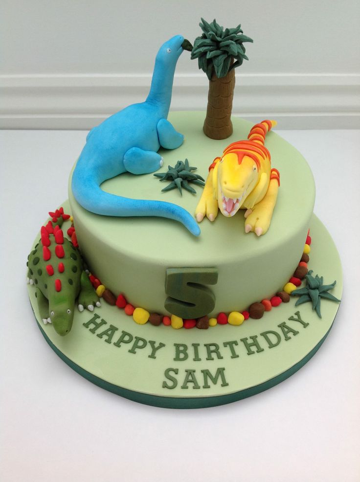 Dinosaur Birthday Cake