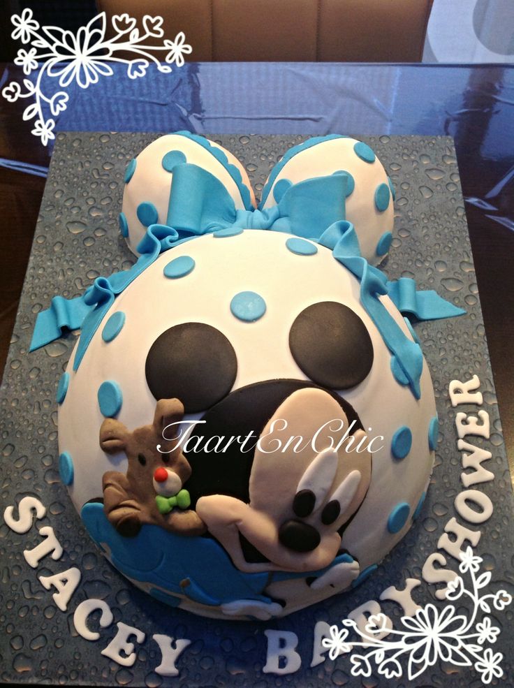 Disney Baby Boy Shower Cakes