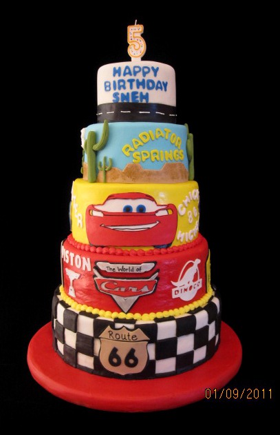 Disney Cars Birthday Cake